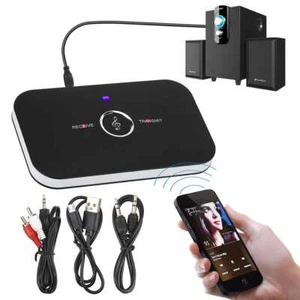 Bluetooth 5.0 Transmitter Receiver 2 IN 1 Wireless Audio 3.5mm Jack Aux Adapter - Picture 1 of 14
