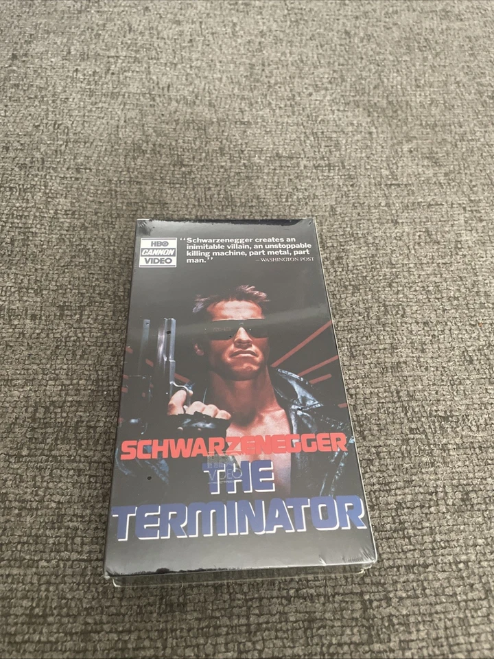The Terminator VHS Tape Sealed Foto 1 de 4