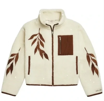 LIFE IS A WILLOW ZIP UP SHERPA FLEECE JACKET Size M Taylor Swift Holiday Merch - Image 1 of 4