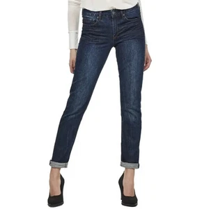 G-Star, donna, jeans, dritto, 3301 High Straight tu Wmn, blu, W27 L34 - Foto 1 di 4