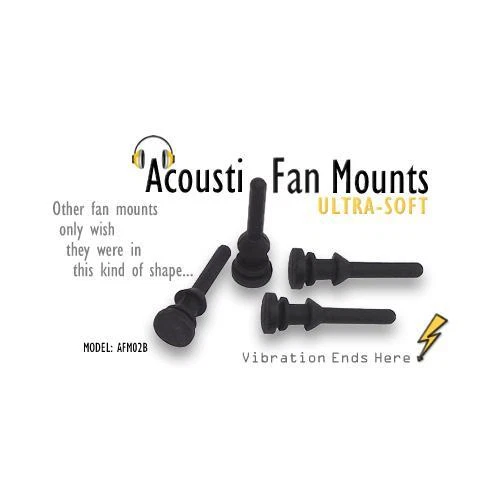 PQ232 Acousti AFM02B Ultra-Morbido Flush-Fit Ventola Montante Quantità 100 - Immagine 1 di 1