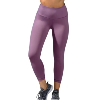 Yogalicious Lux Grape Shade Capri Crop Leggings Women’s Size S NEW - Image 1 of 4