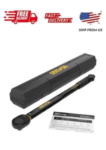 LEXIVON 12-Inch Drive Click Torque Wrench 10~150 Ft-Lb13.6~203.5 Nm (LX-183) - Picture 1 of 6