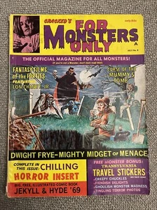 Cracked’s For Monsters Only #8 julio 1969 - Imagen 1 de 9