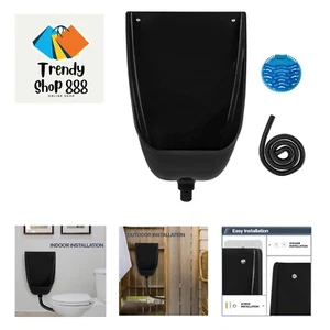 Plastic Urinals For Men,Black,Urinals For Men,Urinal,Male Urinal,Urinals,Outd... - Picture 1 of 8