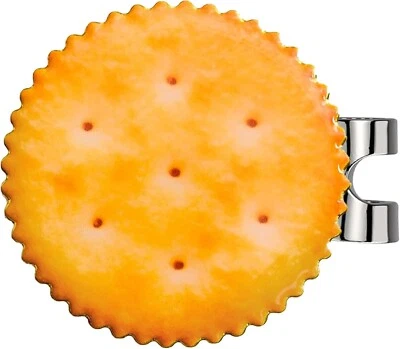 K9KING Happy Gilmore Cracker Golf Ball Marker w/ Magnetic Hat Clip - Funny Golf Gift