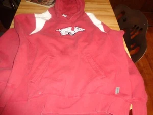 Arkansas Razorbacks Hoodie Sweatshirt Herren XL rot Nike HEAVY NICE - Bild 1 von 7