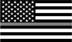 FIRST RESPONDER CORRECTIONS AMERICAN FLAG WINDOW STICKER DECAL KEEP THE PEACE - Bild 1 von 1
