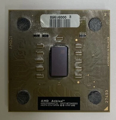AMD Athlon XP 2000+ AXDC2000DUT3C 1.667GHz Socket 462 / Socket A Processor / CPU - Image 1 of 4