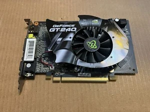 XFX GEFORCE GT 240 WITH 512MB GT-240X-YA VIDEO CARD ZZ5-3(5) - Picture 1 of 5