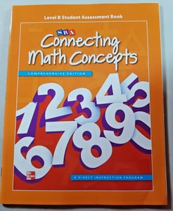 SRA Connecting Math Concepts Level B, Student Assessment Book by McGraw Hill - Picture 1 of 3
