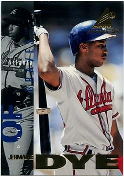 1997 Pinnacle Inside #100 Jermaine Dye - Image 1 of 2