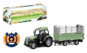 RC Ferngesteuerter Ackerschlepper Traktor mit Anhänger Fernbedienung - Bild 1 von 3