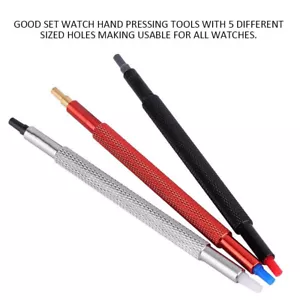 3PCS Watch Hand Pressers Watch Hand Pusher Fitting Set Watchmakers Repair Tools - Picture 1 of 12