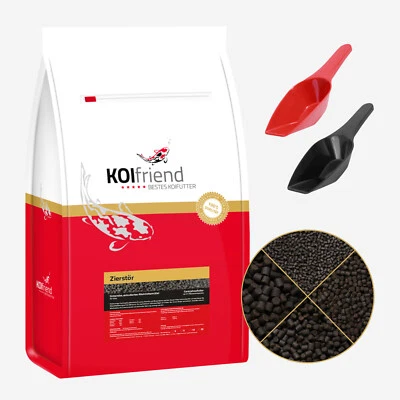 Störfutter Premium 10 kg Stör Pelletgröße 3-8mm Fischfutter Koifutter Koi Winter - Bild 1 von 2