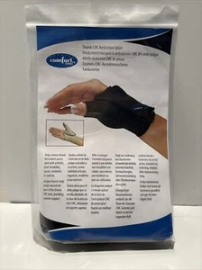 Comfort Cool Thumb CMC Restriction Splint Black,right,small,NC79563 - Picture 1 of 3