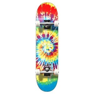 Yocaher 7.75" Graphic Complete Skateboard - Tiedye Original - Picture 1 of 5