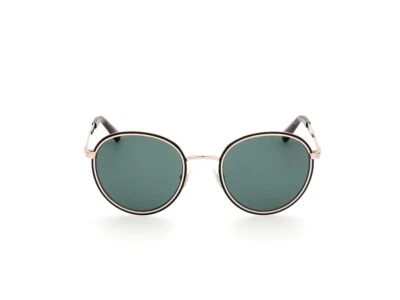 Guess GU00047 33N Gold & Black Round Metal Sunglasses Frame 54-23-145 - Image 1 of 3