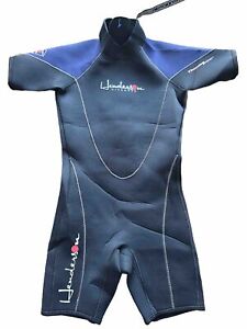 Youth Size S-Henderson Divewear Shorty Suit 3mm Back zip