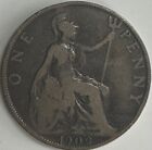 1902 Edward VII ???? One Penny Coin