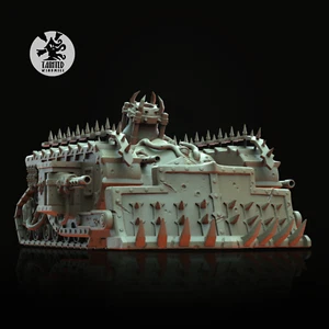 Bubonic Mortar Vehicle - Grimdark Tainted Windmill Tank - chaos bringer Traitors - Picture 1 of 3