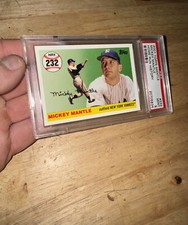 Mickey Mantle Baseball Card PSA 9 Mint New York Yankees Collector NYC GIFT 2007