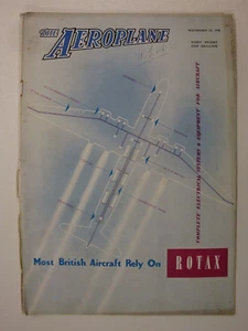 Aeroplane 19 Nov 1948 (Royal Navy Blackburn Firebrand, Berlin Airlift, Spitfire) - Picture 1 of 8