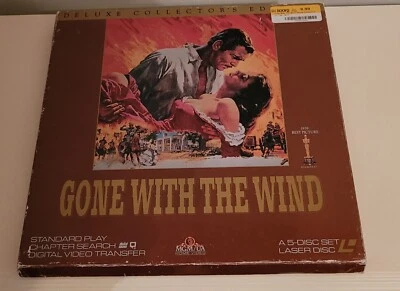 Gone With The Wind LaserDisc - Deluxe Collectors Edition Boxed Set (Not DVD) - Image 1 of 4