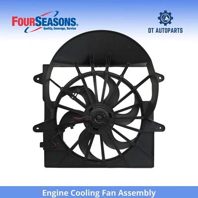 Conjunto de ventilador de refrigeración del motor Jeep Commander 2009-2010 4 estaciones Foto 1 de 4