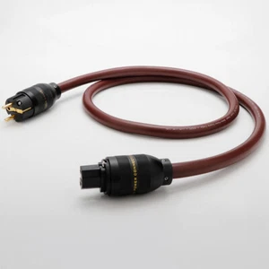HiFi OFC ​Audio Power Cable Audio Connectors With US/EU ​C7/C15/C19 Female Plug - Picture 1 of 23
