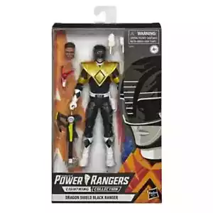 Power Rangers Lightning Collection Dragon Shield Black Ranger 6-Inch Figure - Picture 1 of 6