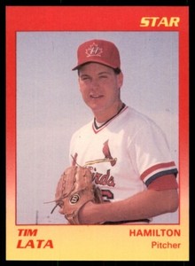 1989 Star Tim Lata Hamilton Redbirds #20
