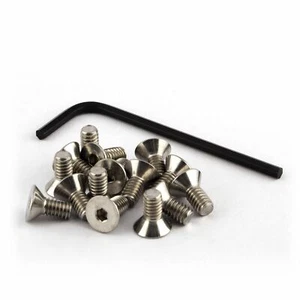 15 Center Cap Screws Stainless Steel for American Racing Torq Thrust Wheels - Picture 1 of 1