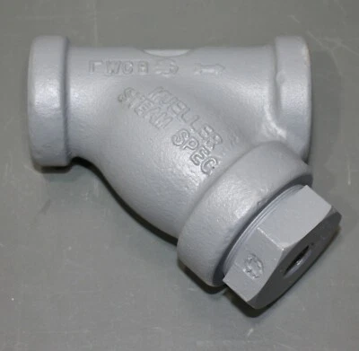 Mueller Y Strainer Fitting 01.0-581CS-N, 1" NPT Pipe, Carbon Steel, Class 600 - Image 1 of 4