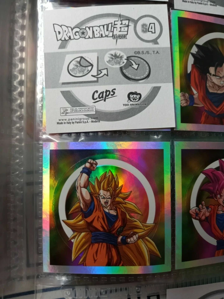 Cap Cup (No. s4 ) - Panini Dragon Ball Super Caps slammer slamer - Image 1 of 1