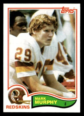 Mark Murphy 1982 Topps  Card #517 Washington Redskins - Image 1 of 2
