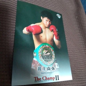 NAOYA INOUE 2014 BBM The ChampⅡ Boxing Rookie Card WBC WBO TCG Baseball Magazine - Picture 1 of 2