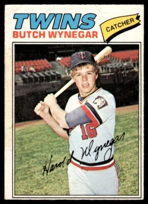 1977 O-Pee-Chee Butch Wynegar Rookie Minnesota Twins #176 R88 - Image 1 of 2