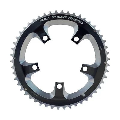 FSA Super Road 110BCD 2x11 Chainring 5H Black 50/52T - Image 1 of 2