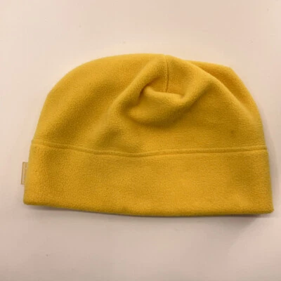 Ретро 2000-х старый темно-желтый флис зимняя шляпа - Изображение 1 из 4