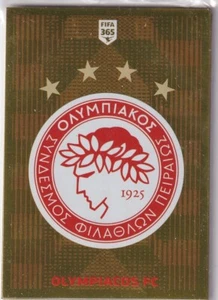 Panini Fifa 365 2020 Sticker Nr. 211 Olympiakos Piräus Logo - Wappen Gold - Picture 1 of 2