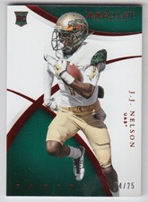 2015 Immaculate Collection Collegiate Multisport Red #145 J.J. Nelson /25