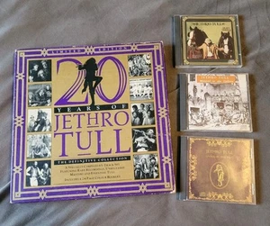 20 Years Of Jethro Tull The Definitive Collection Box Set CD Lot Minstrel Horses - Picture 1 of 10