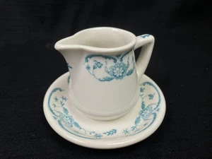Syracuse China Creamer and Saucer  93-D - Picture 1 of 5