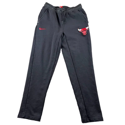 Pantalones de baloncesto vintage Nike Chicago Bulls juveniles grandes bolsillo con cremallera Foto 1 de 4