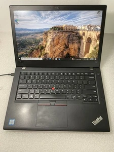 Lenovo ThinkPad T480 Laptop I5-8350U 8GB RAM 256 GB SSD WIN 10+AC - Picture 1 of 5