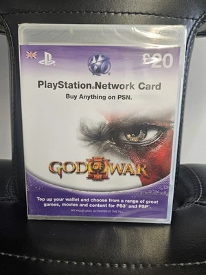 Psn Card, £20, God Of War, UK (Sealed) - Image 1 of 2