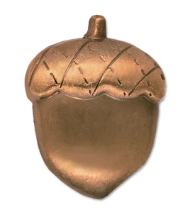 BRONZE EICHEL ANSTECKNADEL - Bild 1 von 1