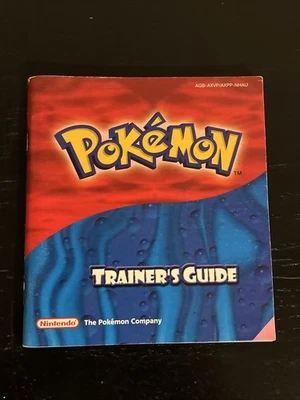 PoKeMoN TRAINER’S GUIDE GameBoy Advance Ruby Sapphire Instruction Manual Booklet - Image 1 of 4