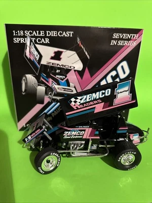 1/18 GMP #1 Billy Pauch Zemco Headers 1997 Sprint Car - Image 1 of 4